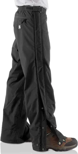Vista 2 de Carhartt - Pantalón impermeable transpirable para hombre, color negro