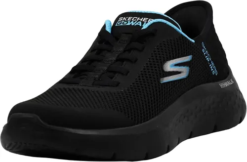 Vista 19 de Skechers Go Walk Flex Grand Entry para mujer Azul marino/Blanco
