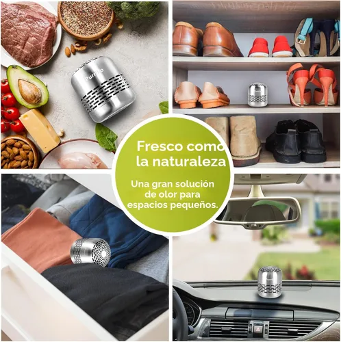 Vista 7 de Purriko Desodorizador para refrigerador, dura hasta 10 años, eliminador de olores de refrigerador, desodorante de refrigerador, más eficaz que