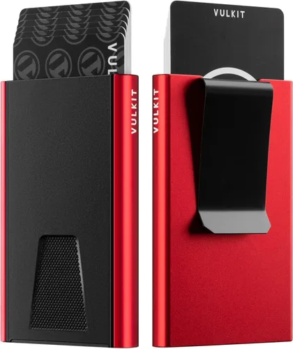 Vista 14 de VULKIT Cartera delgada minimalista para tarjetas VC500 VC500C, Rosado, Minimalista