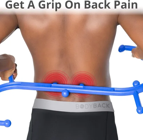 Vista 4 de Body Back Buddy - Elegible por la FSA fabricado en Estados Unidos, paquete clásico y pequeño, herramienta de masaje de punto de activación de cuerpo