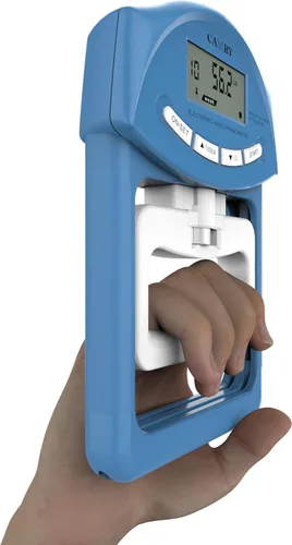 Vista 3 de Constant 200 Lbs 90 Kgs Digital Hand Dynamometer Grip Strength Measurement Meter Auto Capturing Hand Grip Power