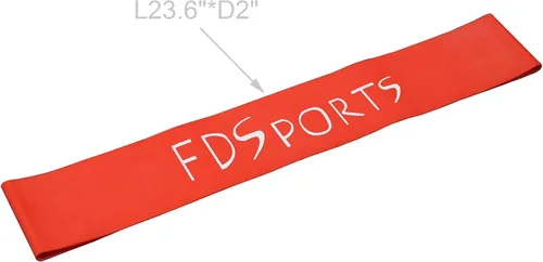 Vista 5 de FixtureDisplays® FDS 16052 - Juego de 5 bandas de resistencia, bandas de ejercicio/resistencia para piernas, bandas de entrenamiento y terapia física