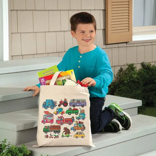 Vista 2 de Animals and Automobiles - Bolso para niños