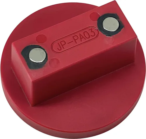 Vista 13 de Potauto Almohadilla magnética universal de nylon PA6 con ranuras, almohadilla para gato con pinchos y soldadura (ancho de ranura 0.39 pulgadas)