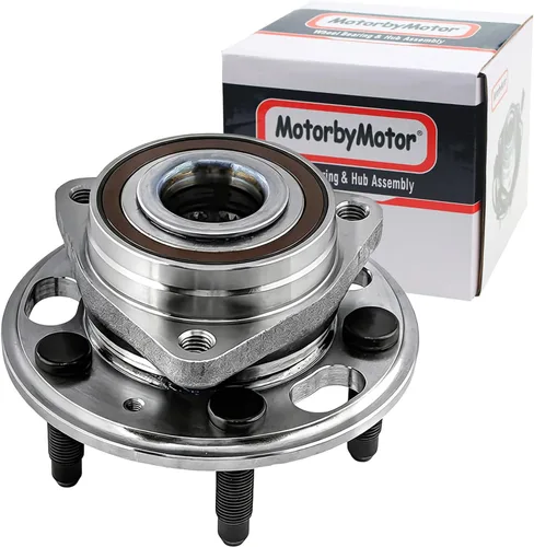 Vista 8 de MotorbyMotor 513188 Cojinete de rueda delantera y conjunto de cubo de 6 orejetas con ABS compatible con Chevy Trailblazer SSR, GMC Envoy, Buick