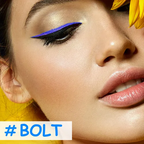 Vista 2 de Profusion Cosmetics Bright Lights UV Neon & Pastel Delineador de ojos - A prueba de manchas, delineador de ojos de larga duración con punta Bolt