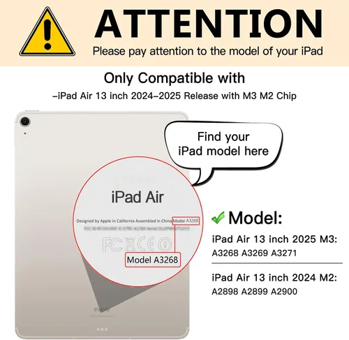 Vista 2 de Protector de pantalla de papel de alta claridad 3A para Ipad Air de 13 pulgadas M4 2026/M3 2025/M2 2024 [antirreflejo] [antirreflejos] [antihuellas]