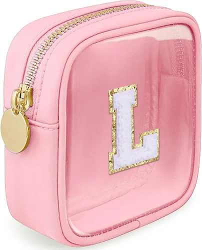 Vista 170 de Bolsa de Maquillaje Transparente Pequeña Bolsa de Cosméticos Bolsa de Viaje de Artículos de Aseo Bolsa Transparente con Cremallera Bolso Organizador