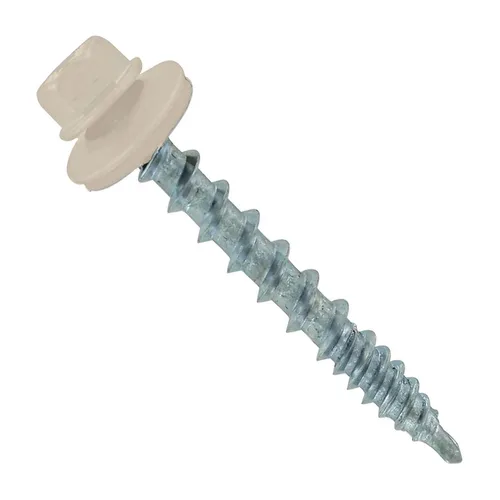 Vista 63 de Fasteners Plus ST Fastening Kwikseal Woodbinder Tornillos de Metal a Madera #10 X 1 Burgundy con Arandela de Goma EPDM, 250 Unidades - Diseñados