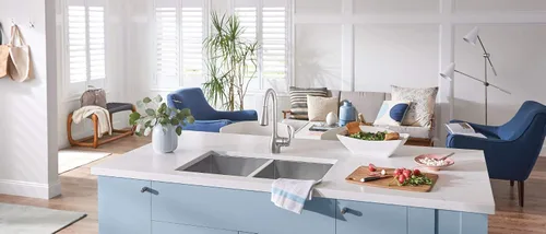Vista 20 de Moen CA87011SRS Touch-on-Kitchen-Sink-grifos, resistente al punto inoxidable