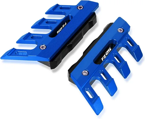Vista 4 de KAnduo Para Yamaha para FZ-25 para FZ25 para FZ 25 para motocicleta Guardabarros lateral de protección de montaje Amortiguador Cubierta de Azul