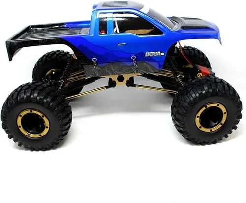 Vista 2 de Redcat Racing Everest-10 - Rastreador eléctrico de rocas con electrónica impermeable, control de radio de 2.4 GHz (escala 1/10), azul/negro