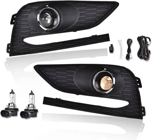 Vista 17 de PIT66 Juego de montaje de luces antiniebla (2 unidades) compatible con 2002 2003 2004 2005 2006 Avalanche Pickup Truck Accesorios de lámpara