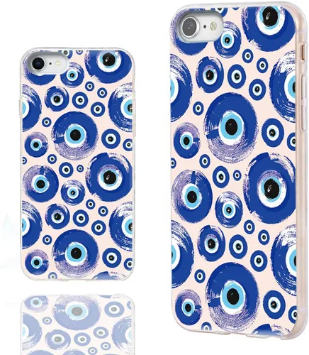 Vista 13 de Funda protectora delgada de goma TPU suave para iPhone SE 2022/2020/8/7/6S/6, funda protectora de goma TPU suave, lindo perro corgi de dibujos Un