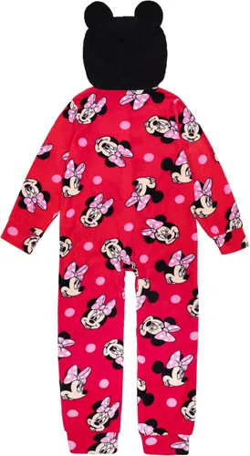 Vista 4 de Disney Manta con capucha para niñas, pijamas cómodas, suaves y lindas para niños