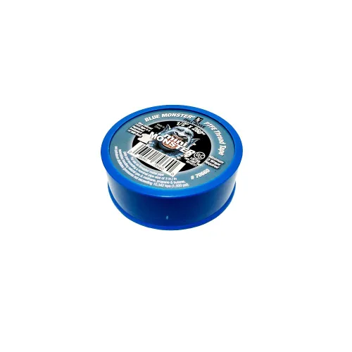 Vista 2 de Millrose 70660 Monster Roll Cinta de sellado de rosca de PTFE, 1/2 pulgada x 260 pulgadas, azul
