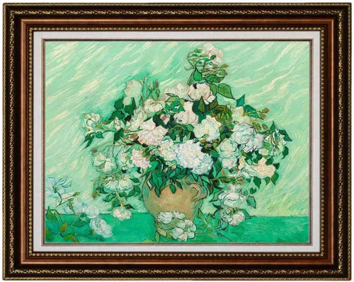 Vista 37 de ELITEAART- La noche estrellada por Vincent Van Gogh, pintura al óleo, reproducción de pintura al óleo, impresión en lienzo giclée, tamaño marcado