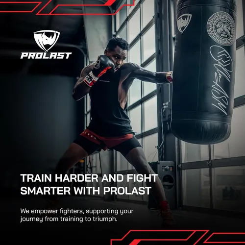 Vista 5 de Saco de boxeo pesado extra grande de lujo para adultos, boxeo, artes marciales, Muay Thai, equipo de entrenamiento de fuerza, lleno, 4 pies, 135