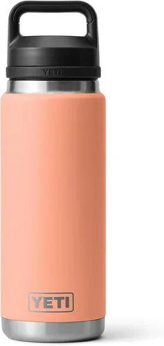 Vista 15 de YETI Rambler - Botella de 26 oz, aislada al vacío, de acero inoxidable con tapa Chug, color negro