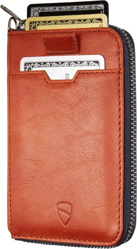 Vista 8 de Vaultskin NOTTING HILL - Cartera con cremallera y protección RFID para tarjetas
