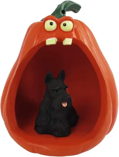 Vista 91 de Conversation Concepts Figura de Corgi galés de Halloween y calabaza Welsh Corgi Pembroke