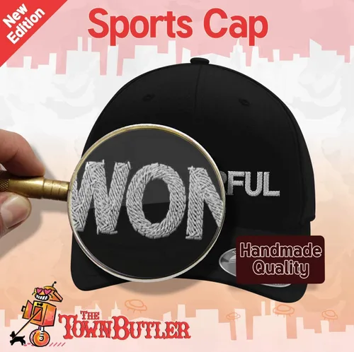 Vista 4 de The Town Butler got Charqui - A Comfortable Adjustable Dad Baseball Hat