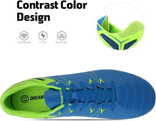 Vista 4 de DREAM PAIRS Zapatos de fútbol con tacos para hombre