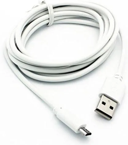 Vista 3 de Cable USB de 10 pies compatible con Motorola Moto E6, cable de carga microUSB, cable de alimentación largo TPE carga rápida de alta velocidad