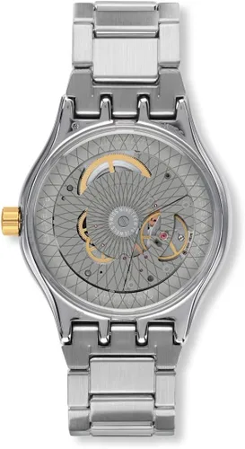 Vista 2 de Swatch Reloj unisex SISTEM BLING (Modelo YIS429G), Gris, Moderno