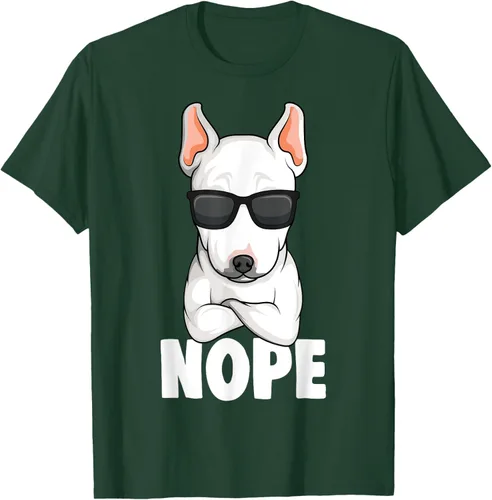 Vista 97 de Camiseta de perro Bull Terrier para niños y mujeres, Negro