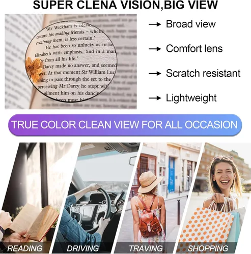 Vista 3 de OCCI CHIARI Gafas de lectura elegantes para mujeres con marco pequeño