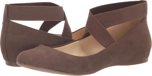 Vista 7 de Jessica Simpson Mandayss Women's Pull-On Criss-Cross Ankle Ballet Flats Shoes