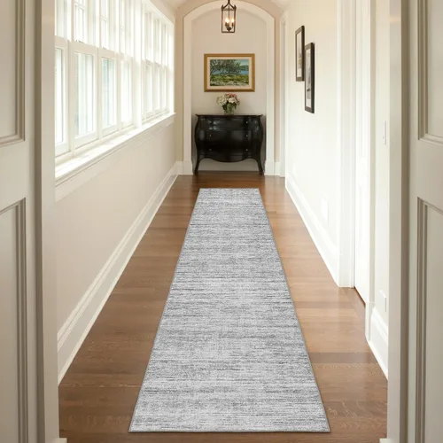 Vista 43 de Alfombra de pasillo lavables de 2 x 5, moderna alfombra abstracta para corredor, alfombra de pasillo de cocina ultrafina con respaldo
