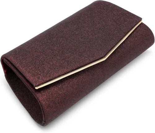 Vista 2 de Bolsos de mano brillantes para mujer, bolso de noche para mujer, bolso de mano para mujer, bolso de mano para fiesta, graduación, boda