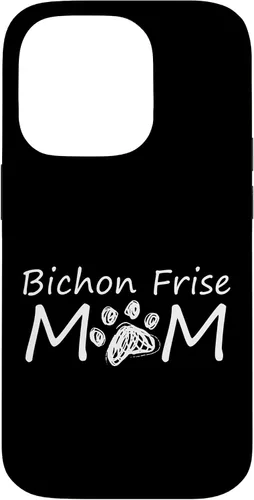 Vista 17 de iPhone 16 Bichon Frise Mom Owner Breed Dog Mommy Puppy Mother Mama Case