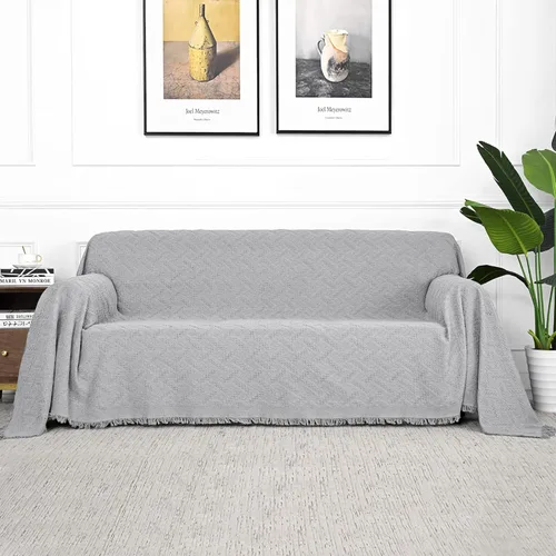 Vista 10 de MYSKY HOME - Funda para sofá, fundas para sofás, funda para silla extragrande, funda para sofá geométrico de color chocolate, funda para sofá