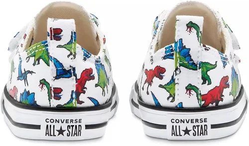 Vista 3 de Converse Chuck Taylor All Star 2v Tenis de cuero bajas para niños