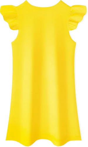 Vista 2 de Vestido casual de princesa con estampado de dibujos animados de erizo sónico para jóvenes y niñas pequeñas