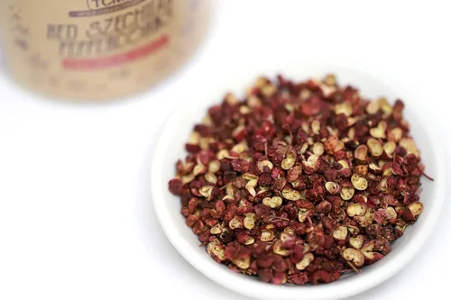 Vista 3 de USTCM Granos de pimienta Szechuan rojos enteros Premium Spice 100% natural (1 oz)