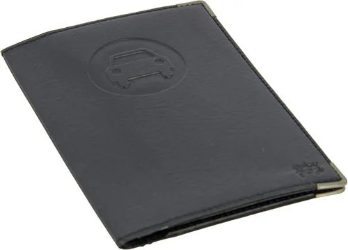 Vista 7 de Color Pop Porte-Papiers Véhicule Coloris Noir + Étui Transparente Pour Carte Gris, Negro