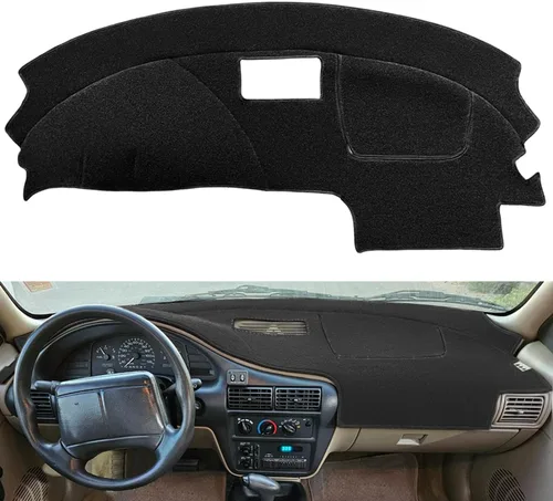 Vista 6 de Yiz Cubierta de tablero de salpicadero, alfombrilla para Chevy Chevrolet Cavalier 1995-2005 (beige) Y46