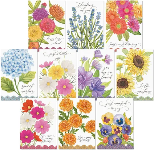 Vista 12 de Current Nature's Serenade Religious Thinking of You - Juego de tarjetas de felicitación de amistad, paquete económico de 20 tarjetas con sobres