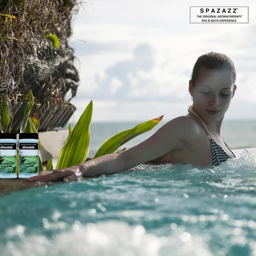 Vista 8 de Spazazz Cristales de eucalipto y menta para spa y baño