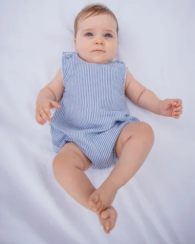 Vista 8 de Lil cactus Mameluco de burbujas de una pieza para bebés y niños pequeños y niñas