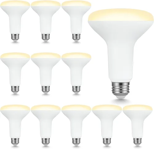 Vista 11 de Sigalux BR30 - Bombillas LED para interiores para latas empotradas, 7.5 W (reemplazo de 65 W), 650 lm, blanco suave 2700 K, atenuación suave, CRI