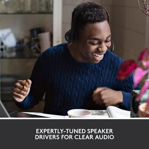 Vista 3 de Logitech Auriculares USB H390 con micrófono de cancelación de ruido y cámara web C270 de escritorio o portátil, pantalla ancha HD 720p