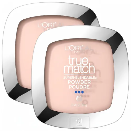 Vista 8 de L 'Oreal Paris, True Match, Polvo, 0.33 onzas, Alabaster Luz C1