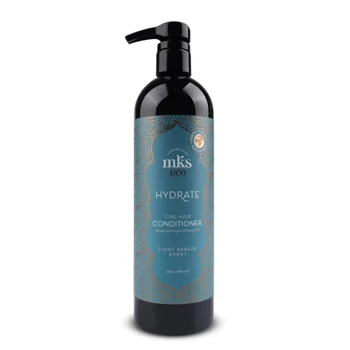 Vista 12 de Earthly Body MKS eco Hydrate Conditioner – Nutre e hidrata el cabello, protege contra la rotura – Aceite de argán marroquí, aceite de semilla