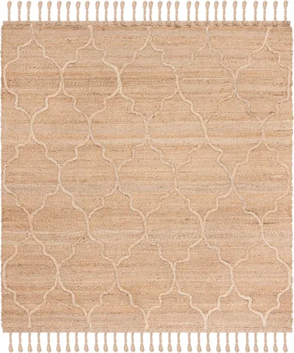Vista 9 de SAFAVIEH Natural Fiber Collection - Alfombra decorativa de 2 pies 3 pulgadas x 4 pies, natural, hecha a mano, rústico, geométrico, marroquí